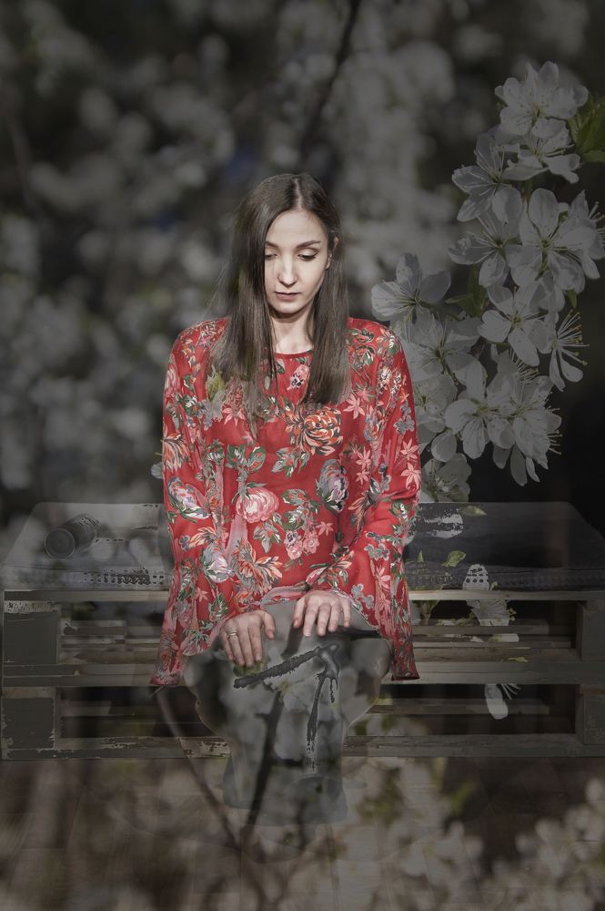 Японская танцовщица.