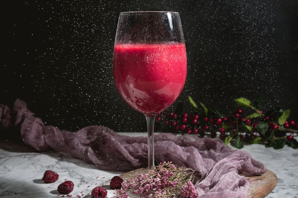 Raspberry smoothie