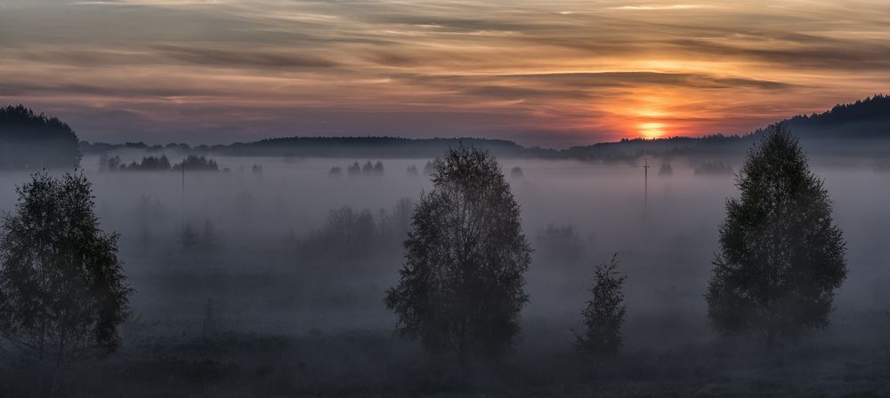 Заоблачный рассвет...