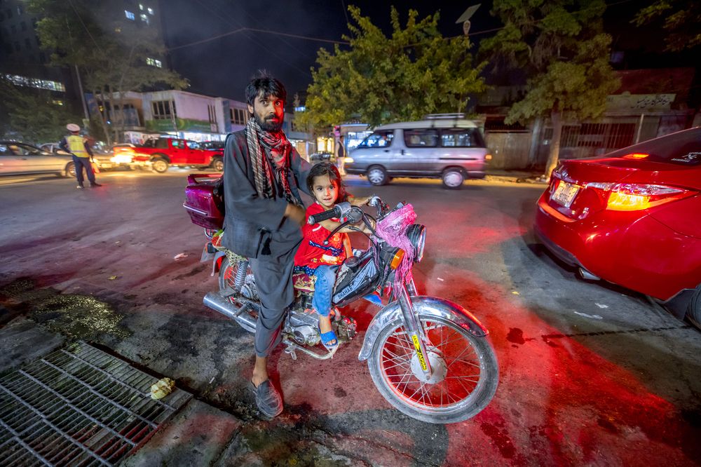 Кабул. Отец и дочь.