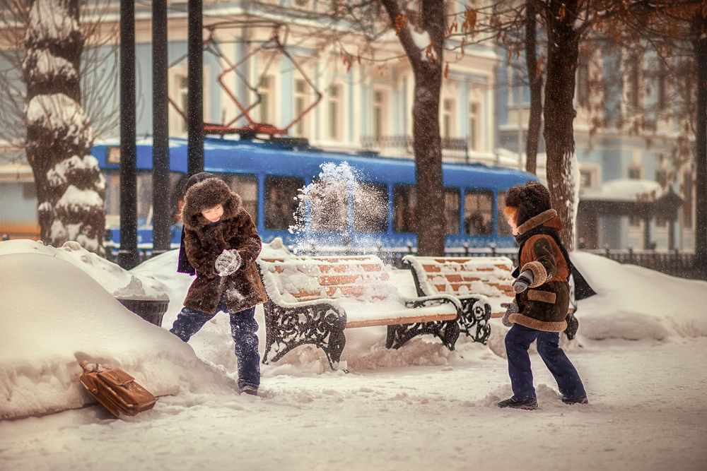 По дороге из школы