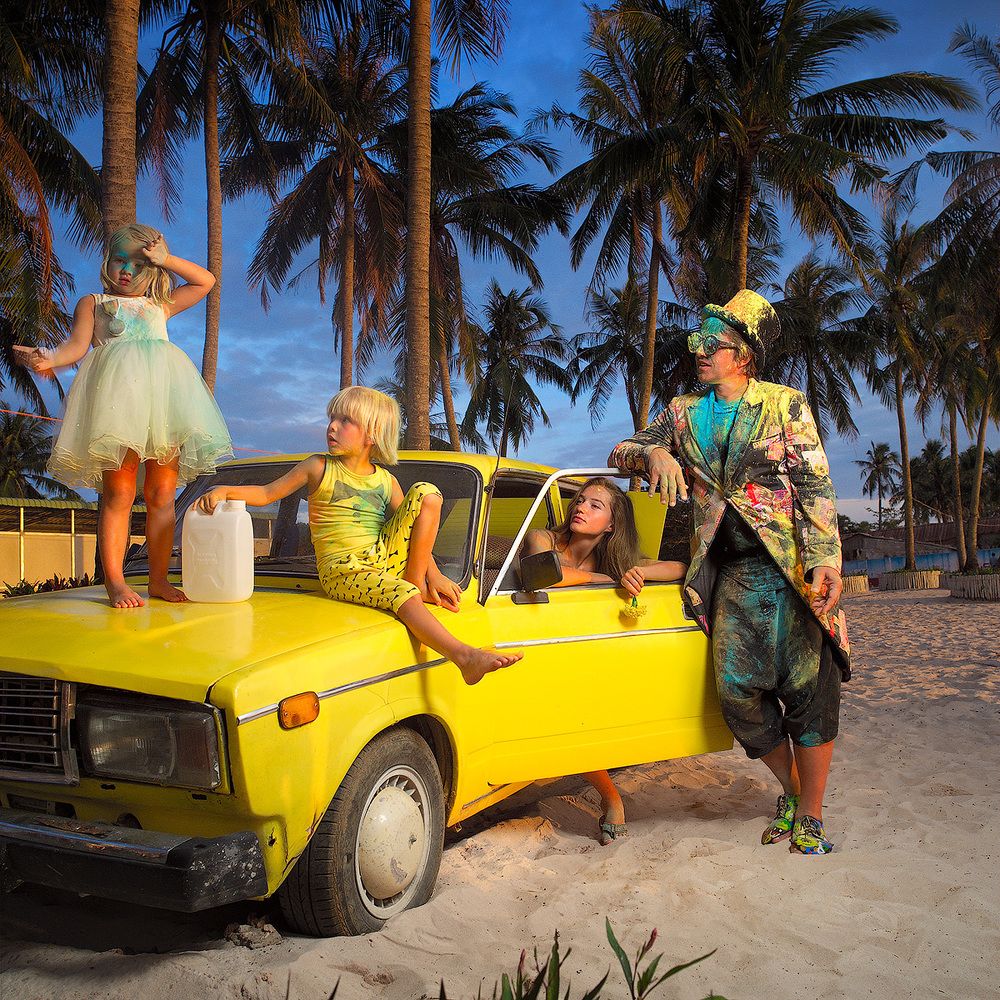 Никита 1 с семьей