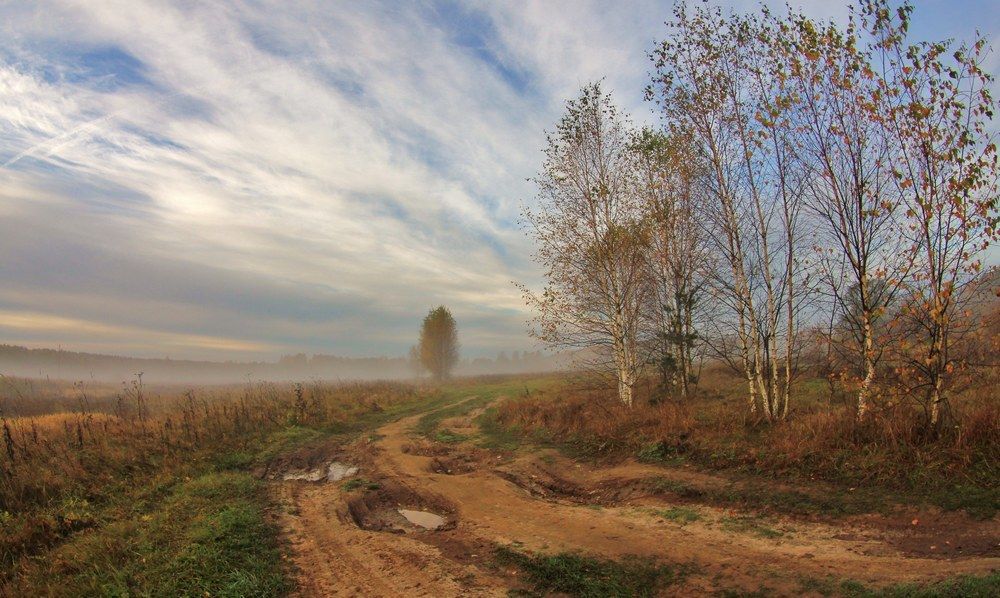 Уж небо осенью дышало...