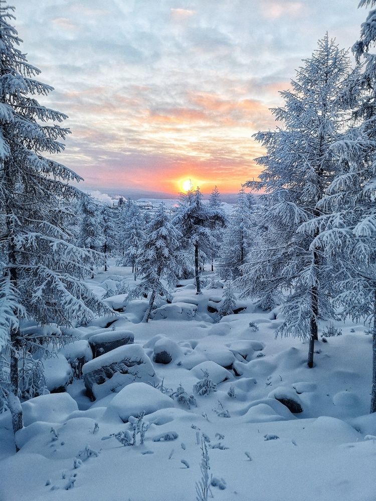 Зимний закат