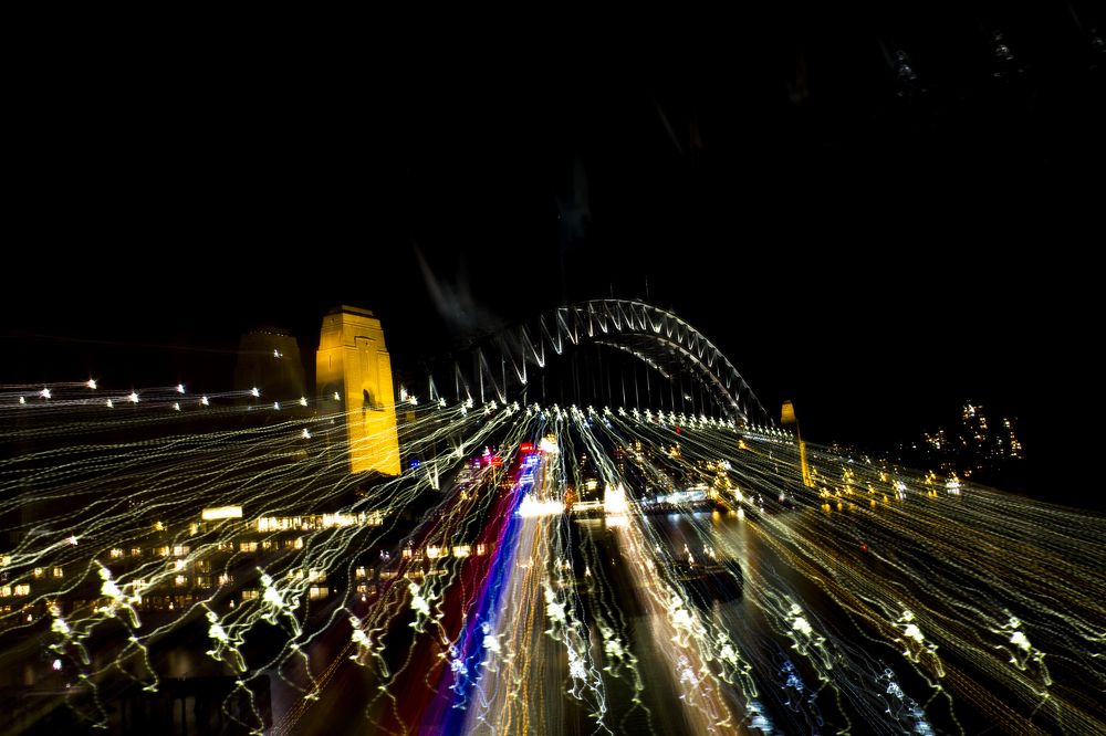 Sydney Harbour Bridge Flares