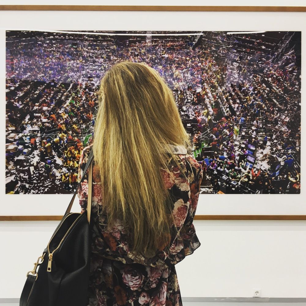 After Andreas Gursky, Chicago Board of Trade