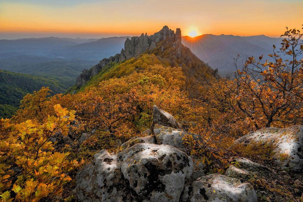 Последние лучи уходящего дня *