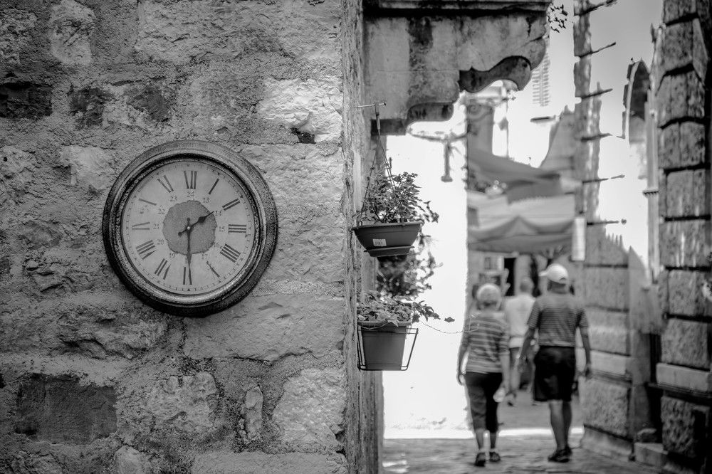 just the two of us and time is ticking away