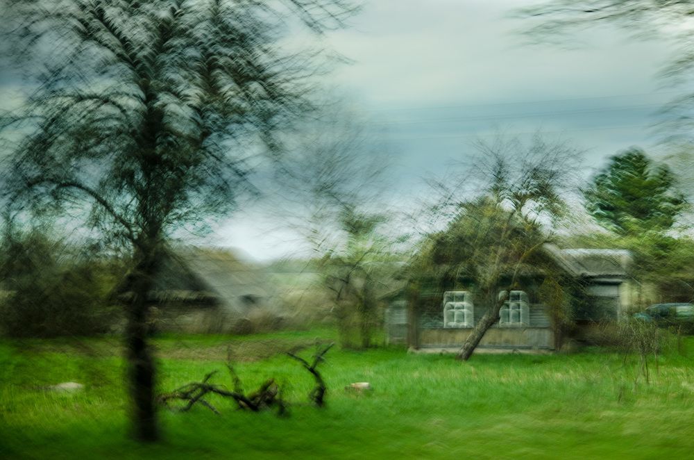 апрель 2018. (где то по дороге в Сморгонь)