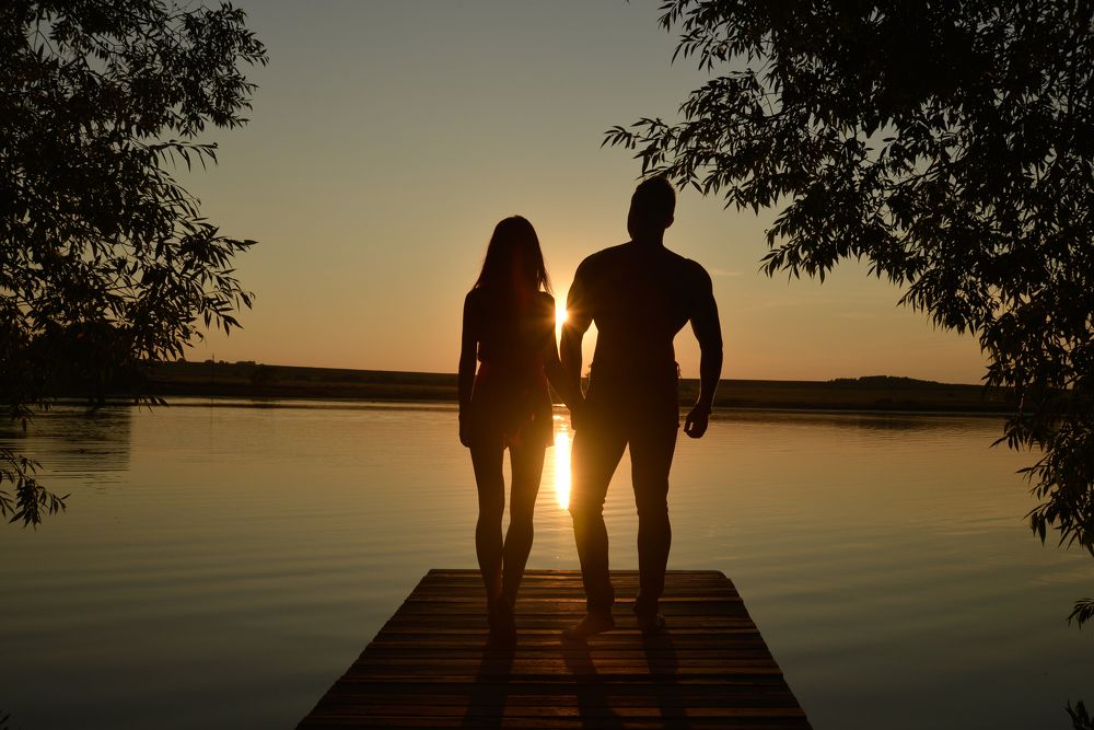 На закате дня