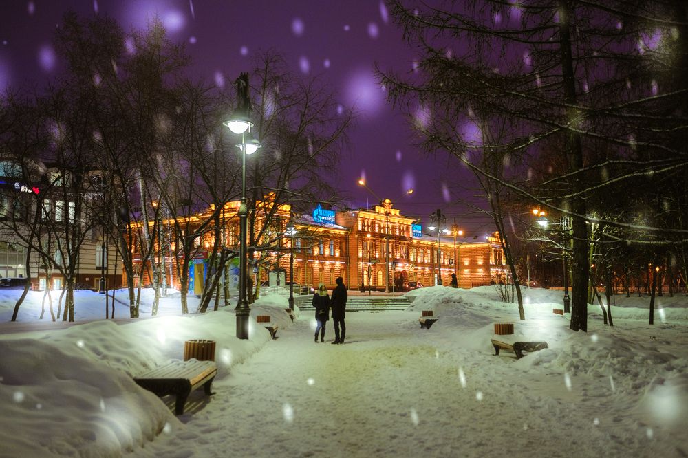 Зимний вечер