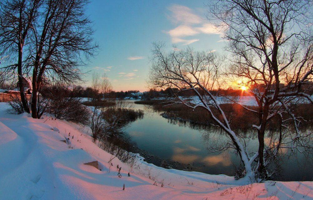 Морозный вечер