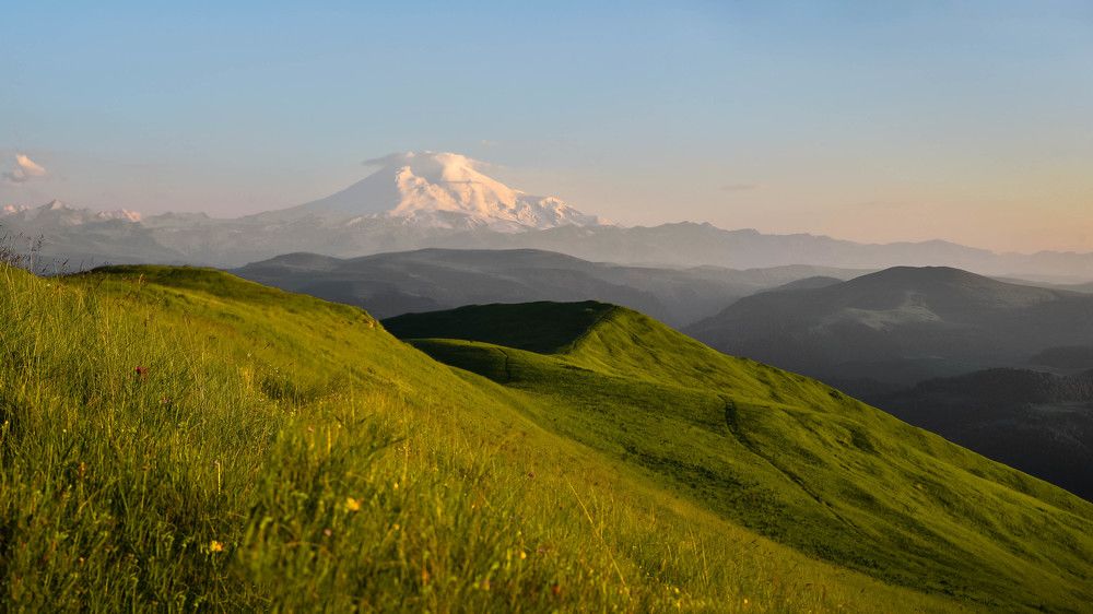 перед закатом на плато Шаджатмаз