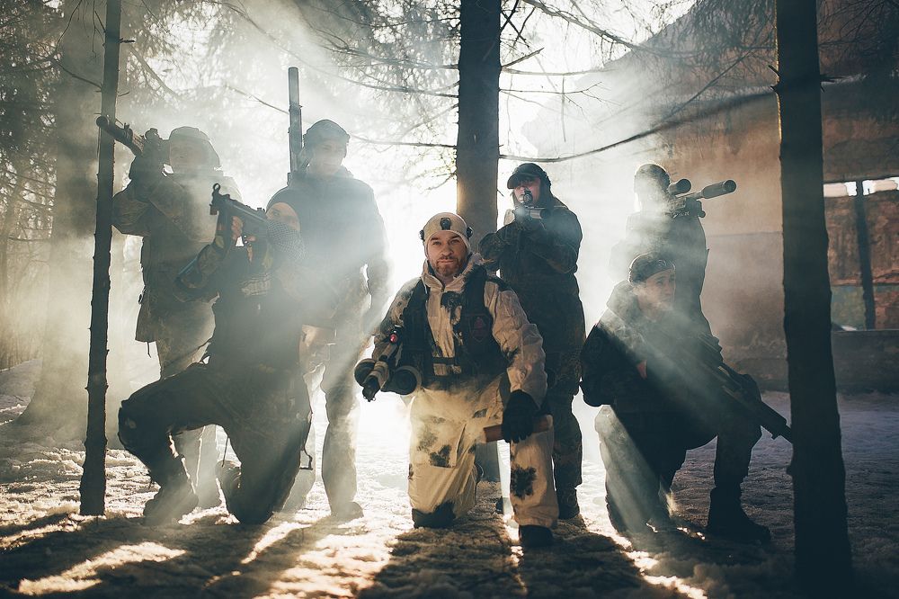 Крутые парни не смотрят на взрыв