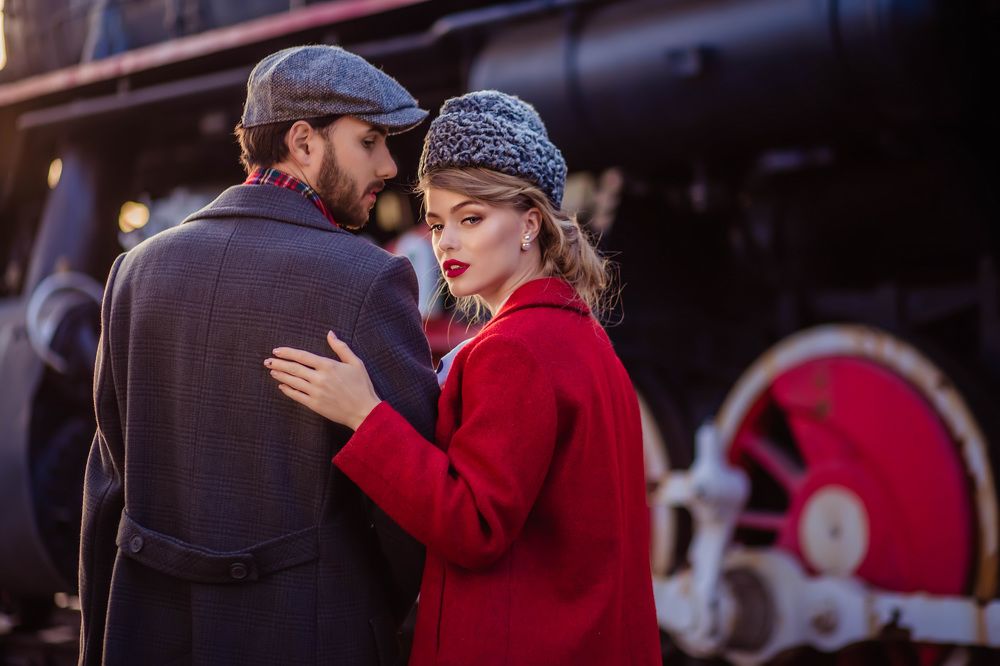 Муж и жена. Встреча