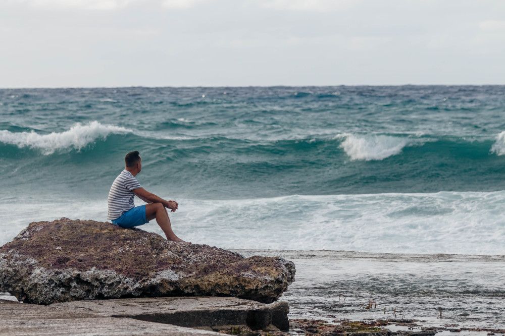 Океан.Одиночество