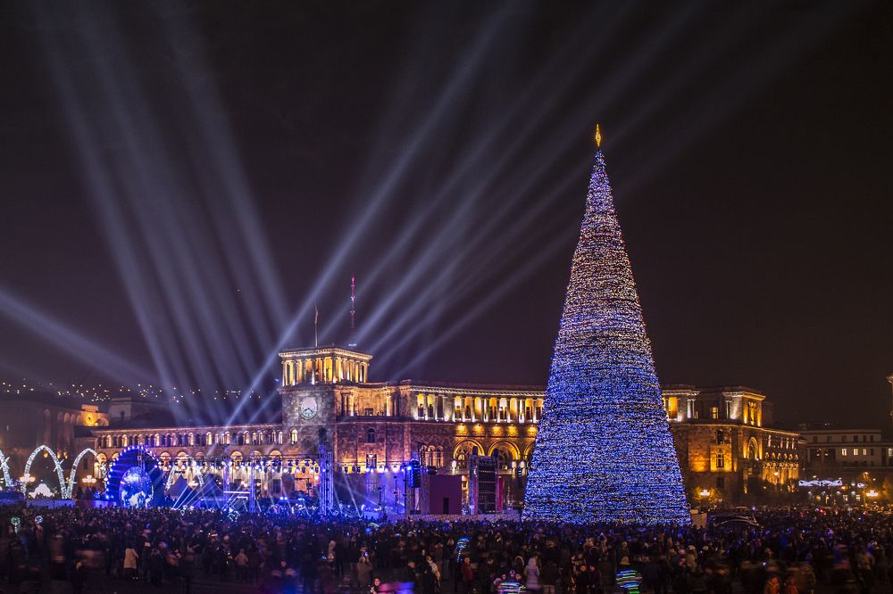 Yerevan Christmas Tree