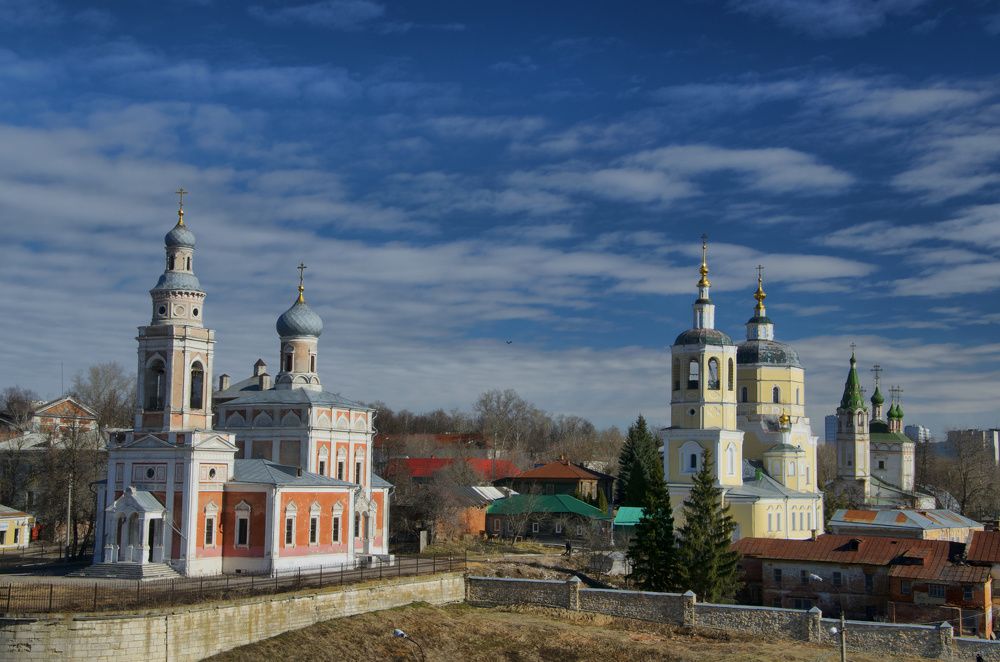 Соборная горка в Серпухове