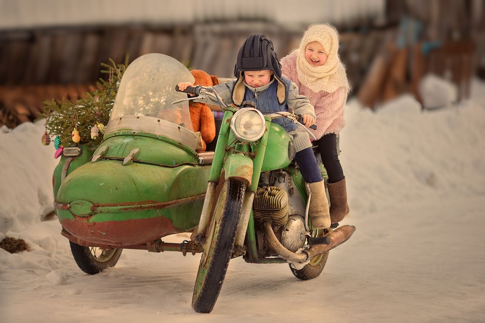 Деревенское утро