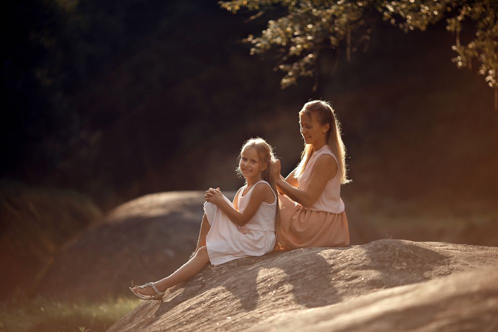 Мама и дочь