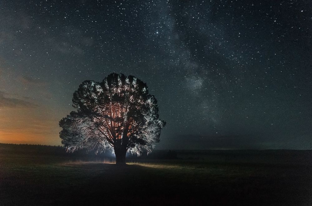 Под млечным путем