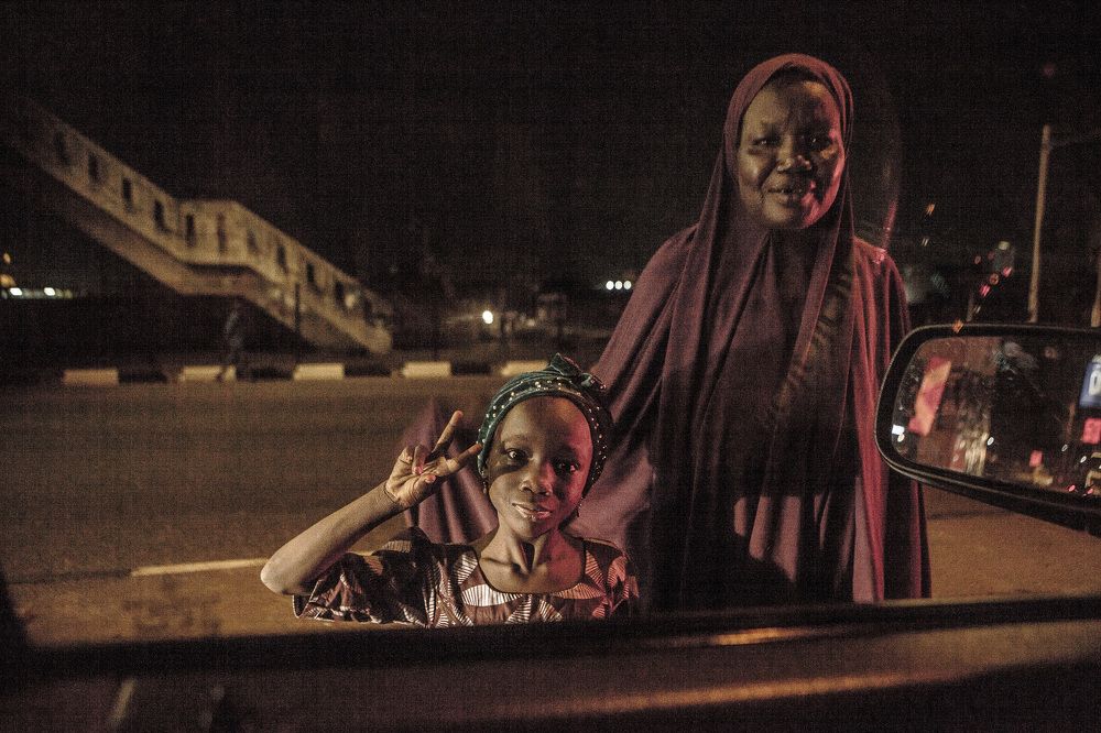 grand ma and lil one.