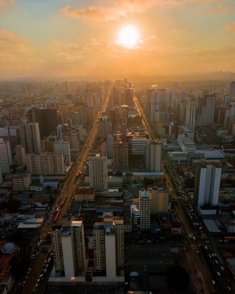 Sunset in the Avenue!