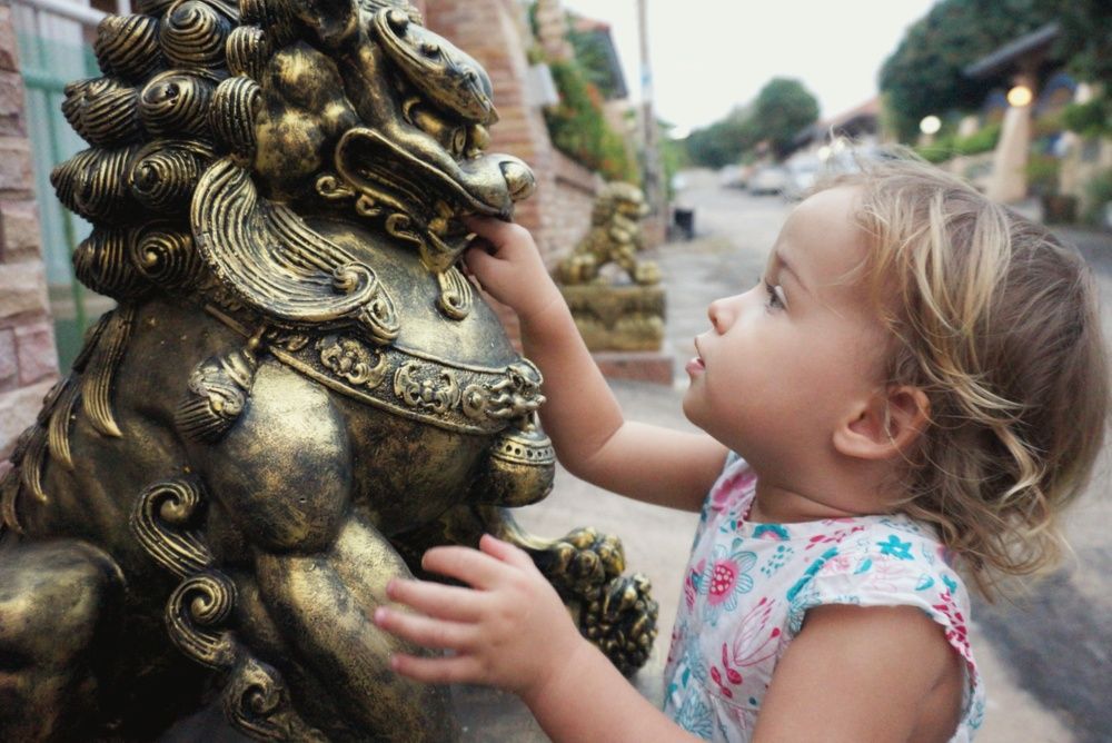 Princess and lion