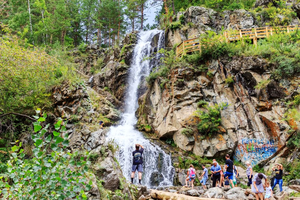 Камышлинский водопад