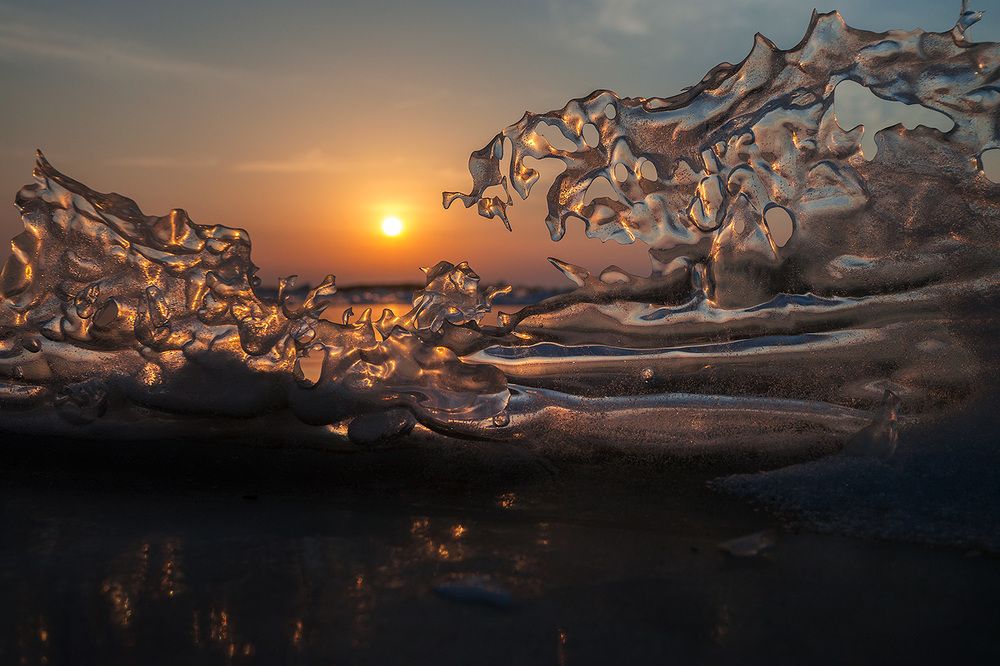 Ледяные кружева.