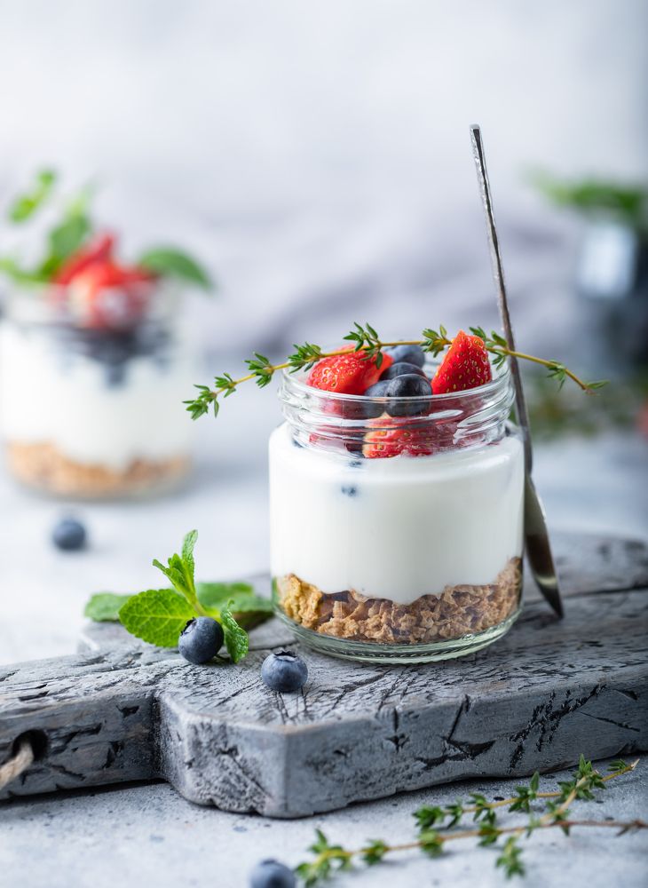 Десерт в банке.