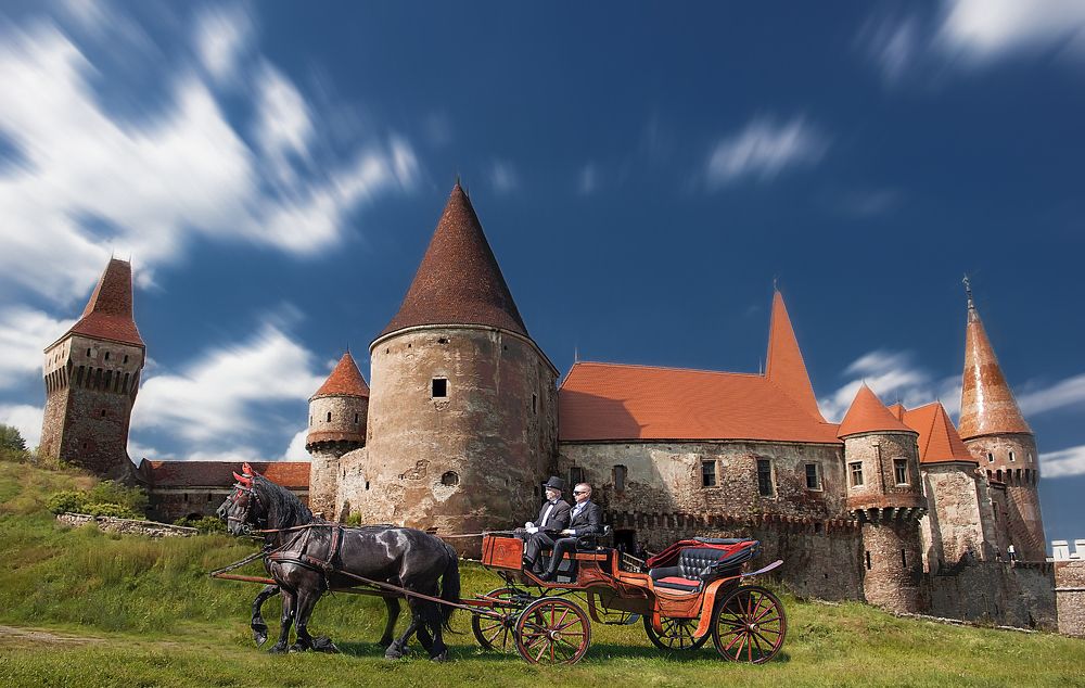Chariot at Hunyadi Castle