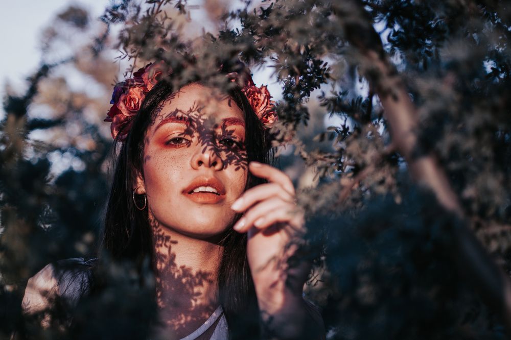 La Reina de las flores en su reino