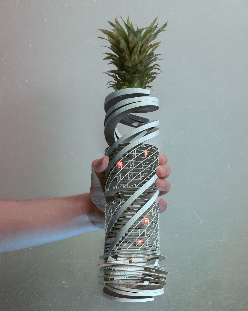 Рука из здания