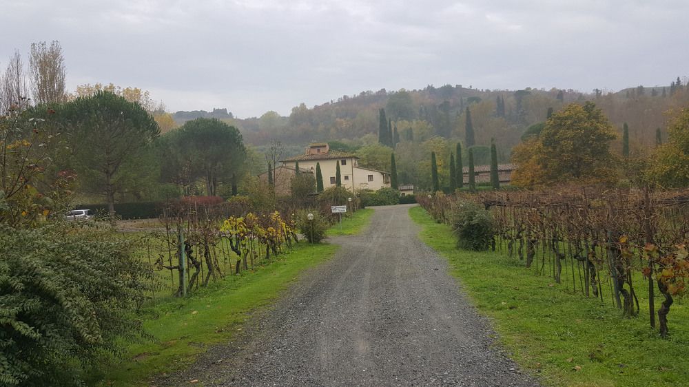 Осень в Тоскане .