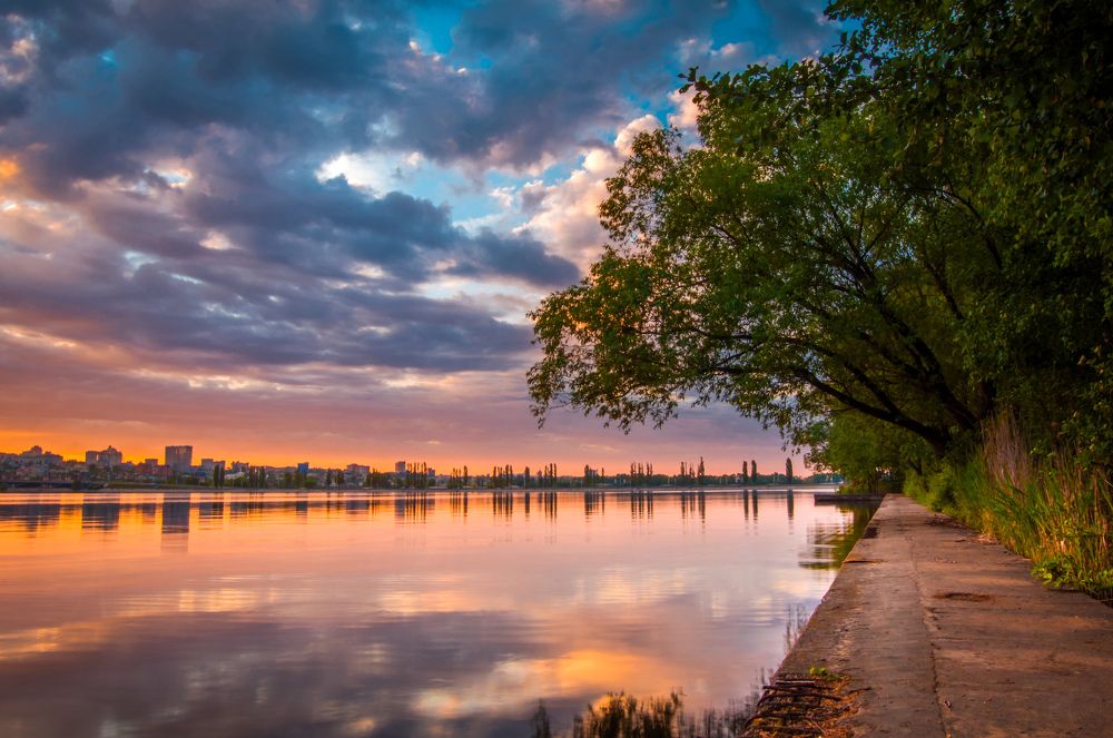 Встречая закат