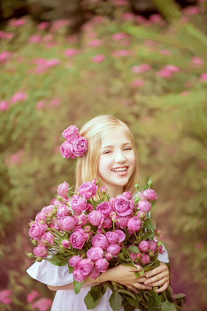 Цветочная девочка