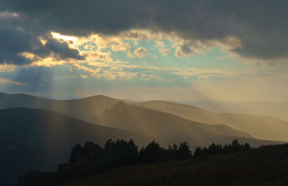 Летний дождь.