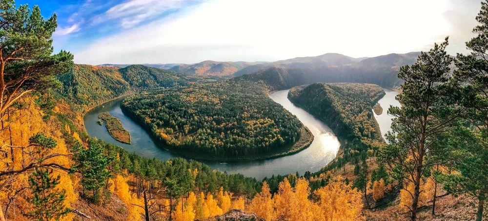 Манская петля в осенний день