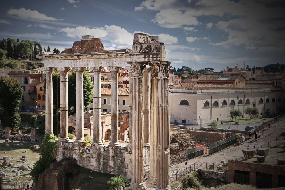 Развалины Римской империи.