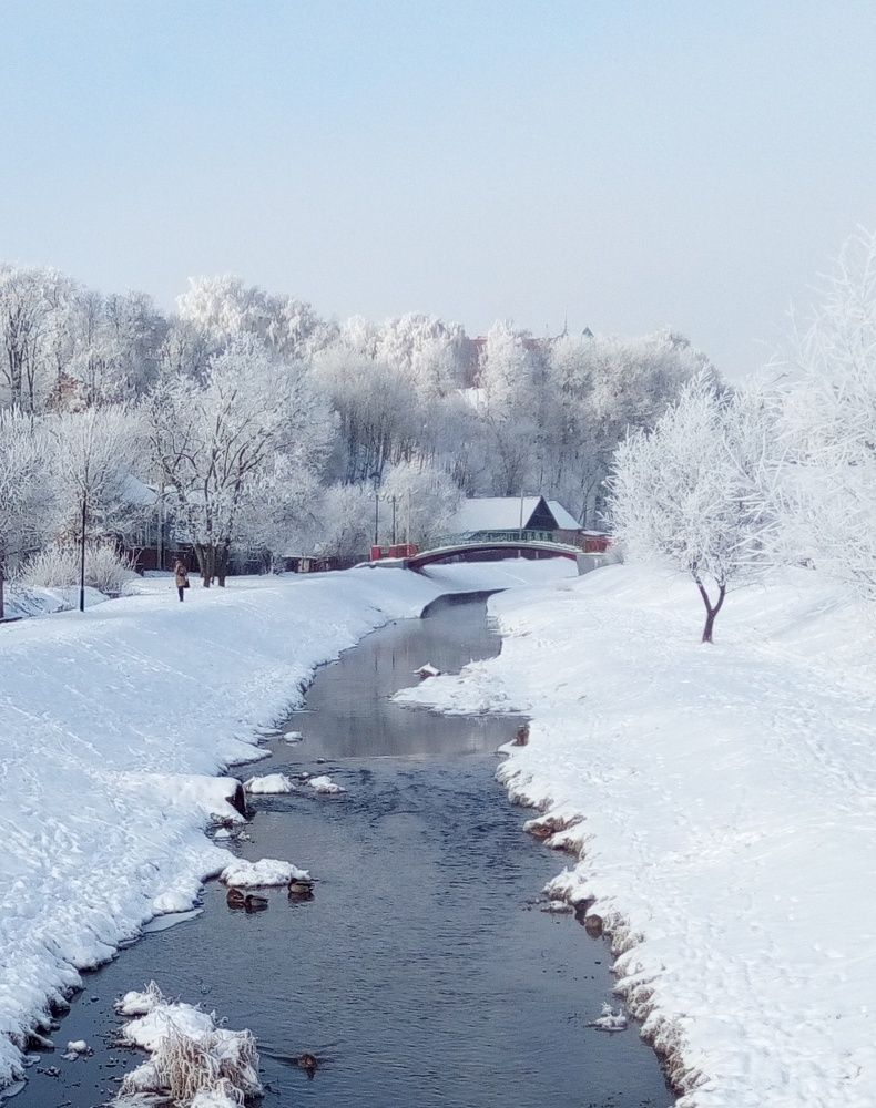 Морозный день