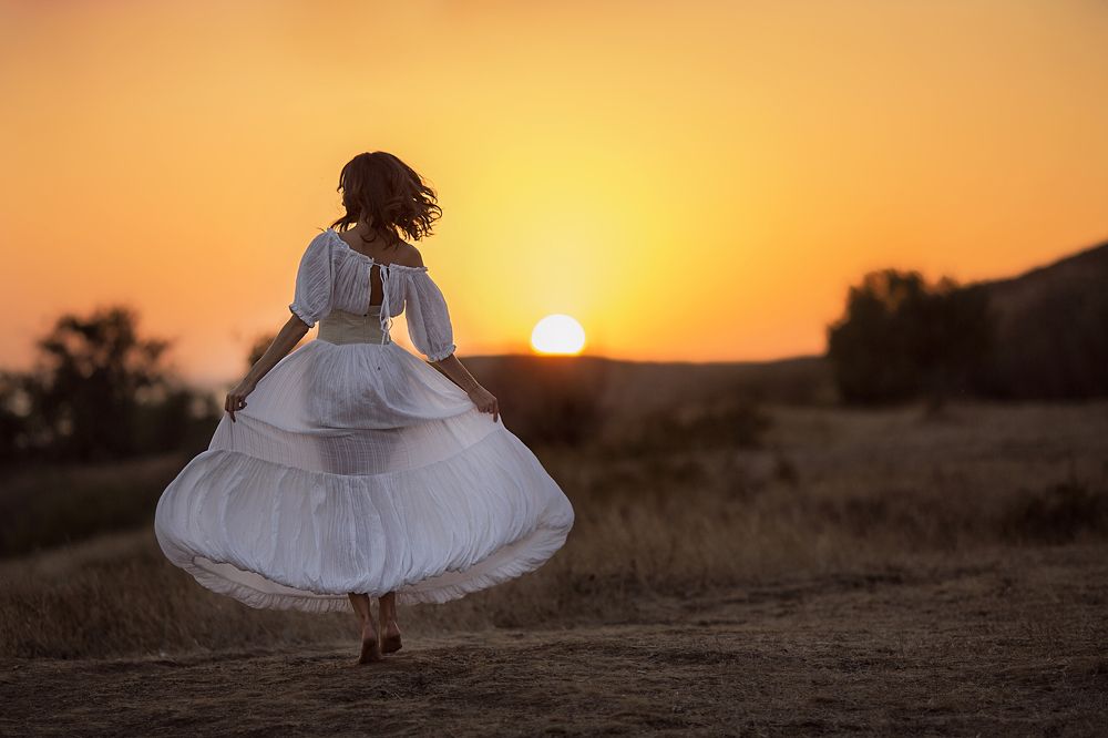 Танцуя на закате