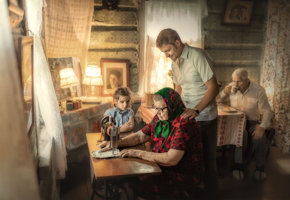 лето в деревне