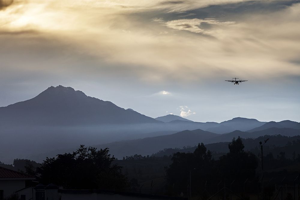 Aterrizando en los Andes