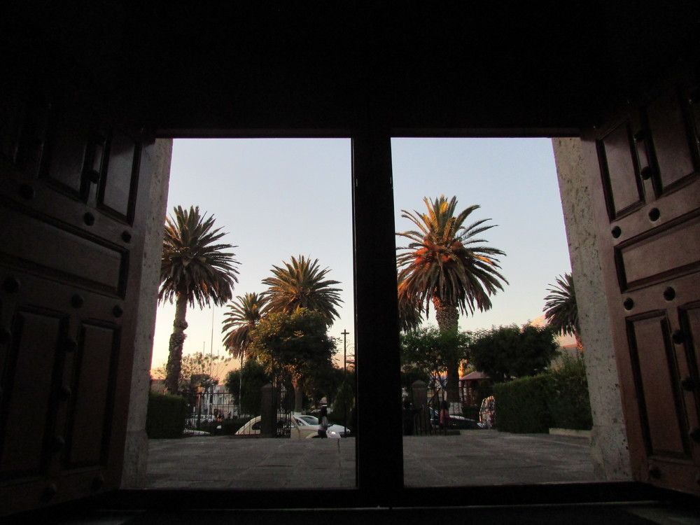 Plaza desde la Iglesia