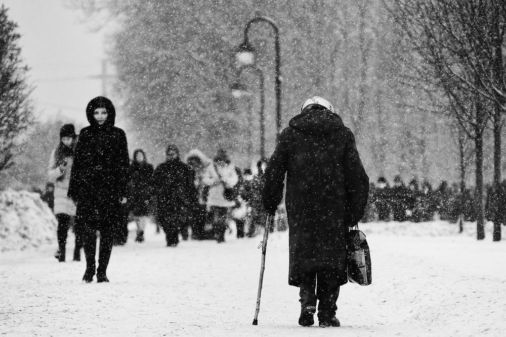 Зима в Санкт Петрбурге
