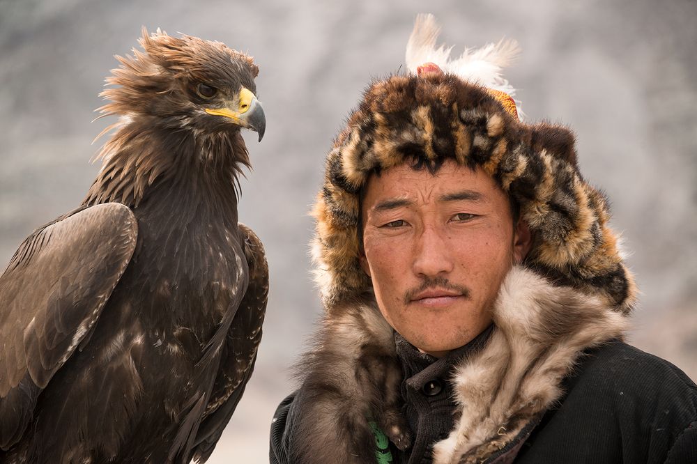 Бауржан и его питомец