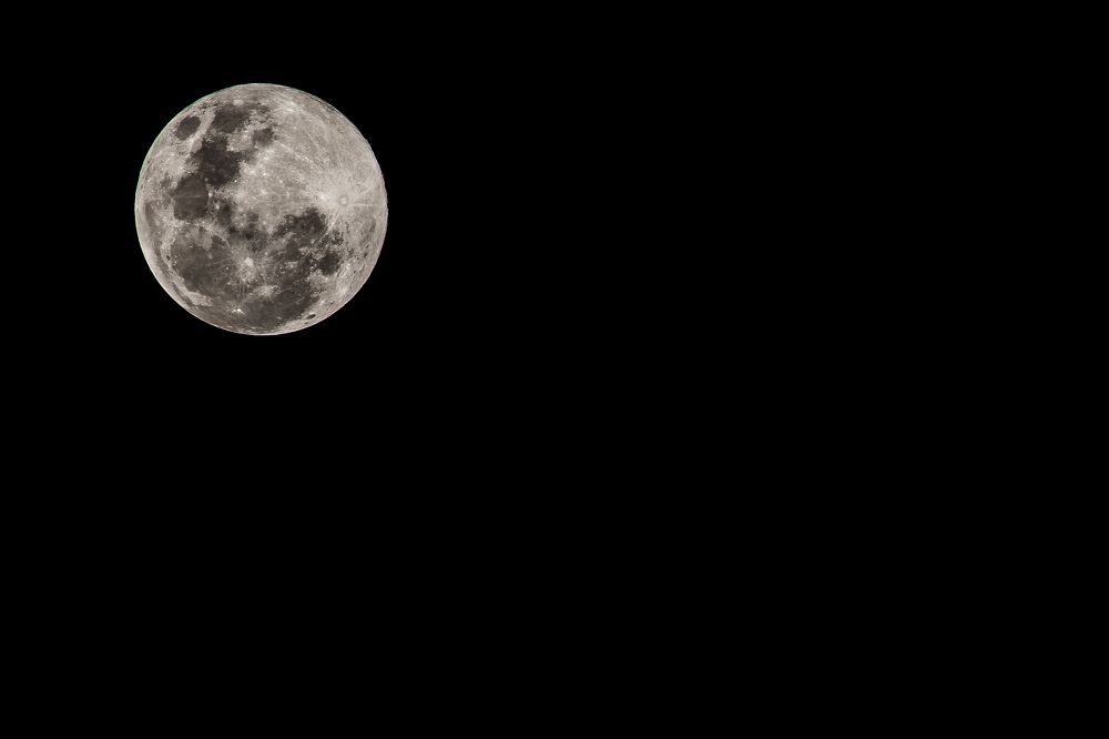 The moon