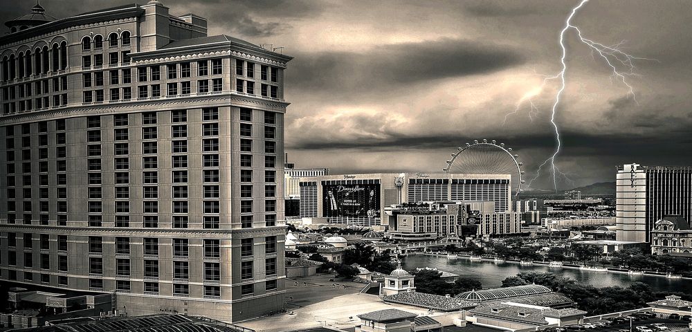 Storm in Las Vegas