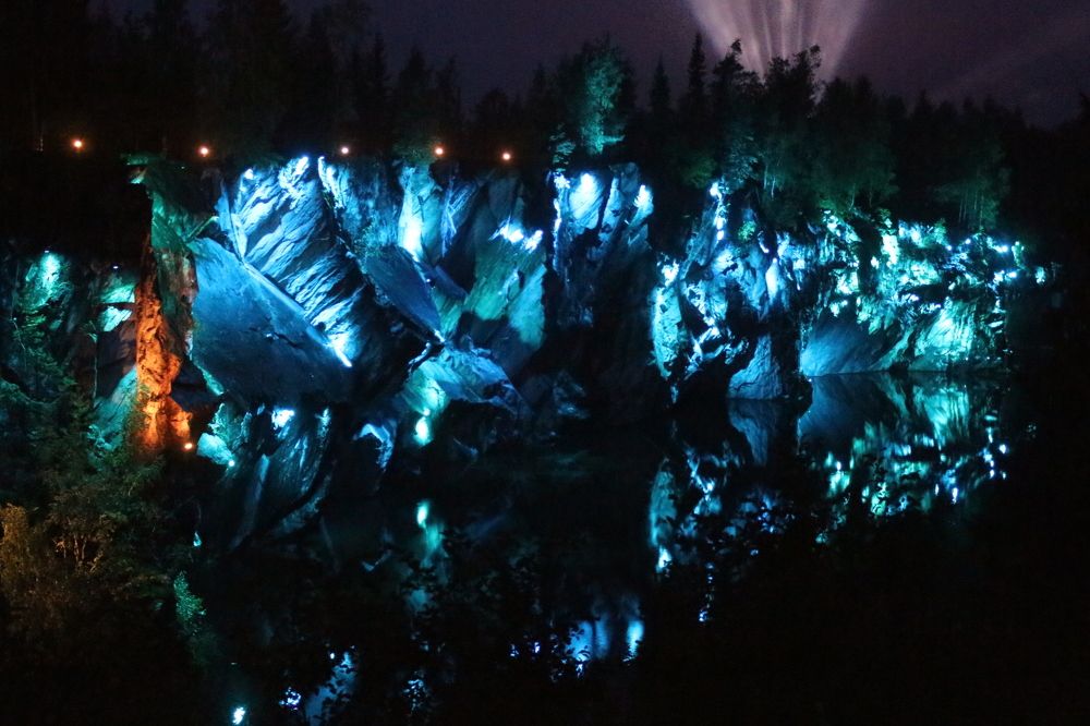 Отражение огней